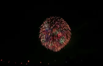 Katakai Matsuiri Asahara Shrine Autumn Festival Fireworks 2012