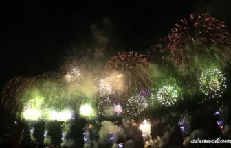 Noshiro Fireworks Festival 2013 Fullu Wide Starmine - Shirakami