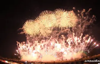 Nagano Ebisukou Fireworks Festival 2013 - Music Starmine Display