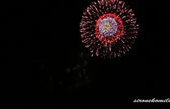 Nippashi River Festival Fireworks 2014 Music Creation Hanabi